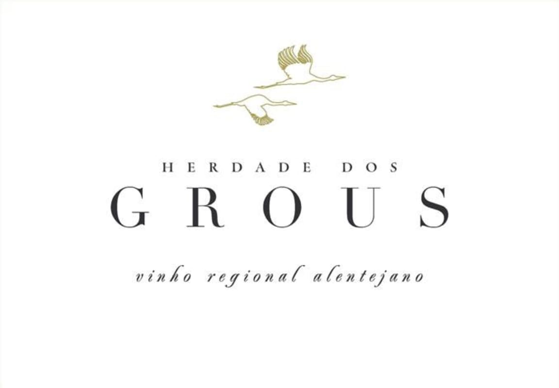 Herdade Dos Grous Branco 2013 Front Label