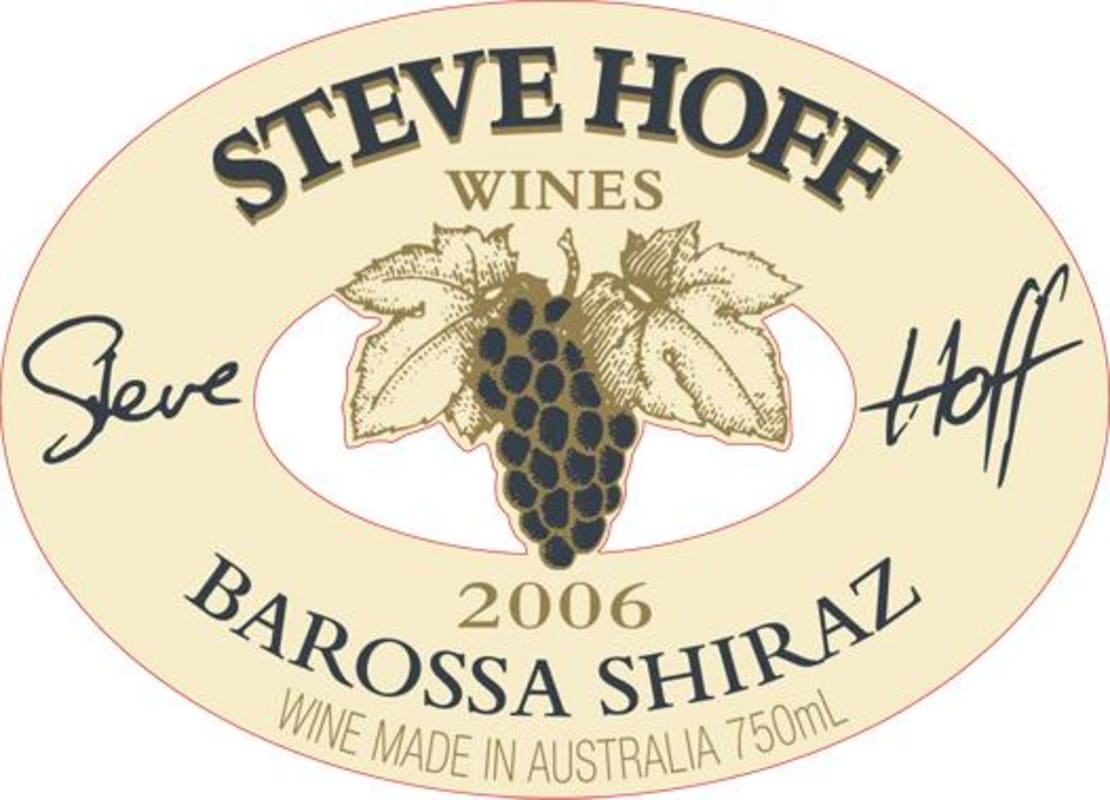 Heritage Wines (Australia) Barossa Shiraz 2006 Front Label