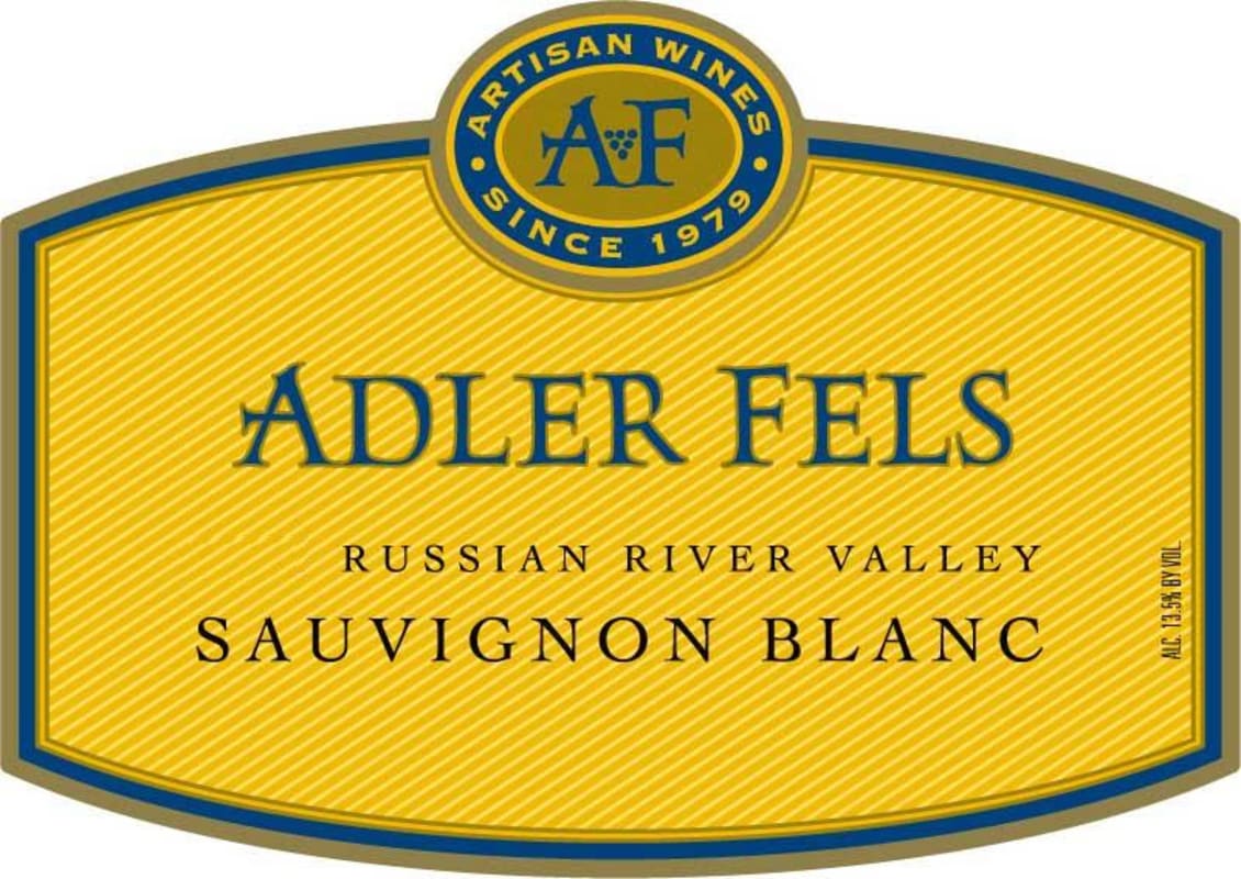 Adler Fels Sauvignon Blanc 2011 Front Label