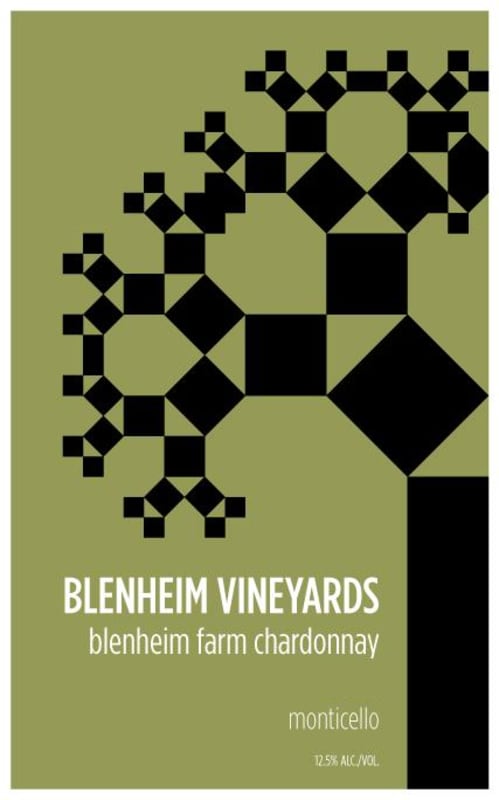 Blenheim Vineyards Blenheim Farm Chardonnay 2013 Front Label