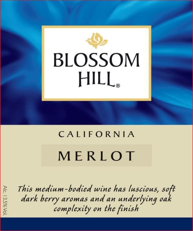 Blossom Hill Merlot 2011 Front Label