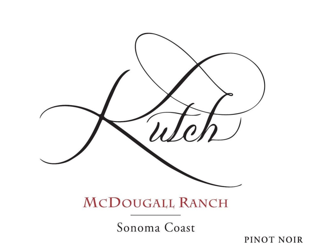 Kutch Wines McDougall Ranch Pinot Noir 2015 Front Label