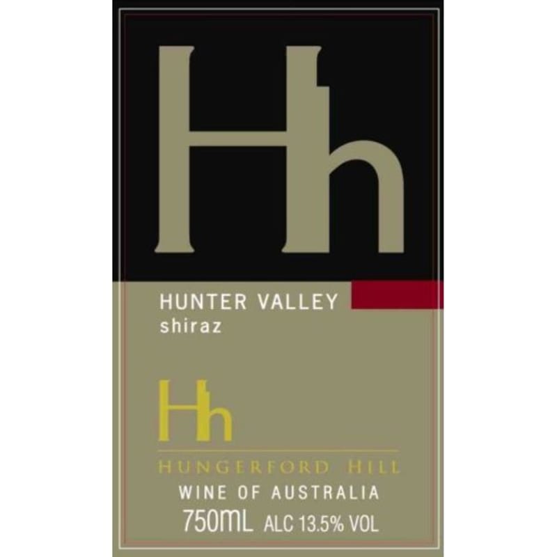 Hungerford Hill Shiraz 2007 Front Label