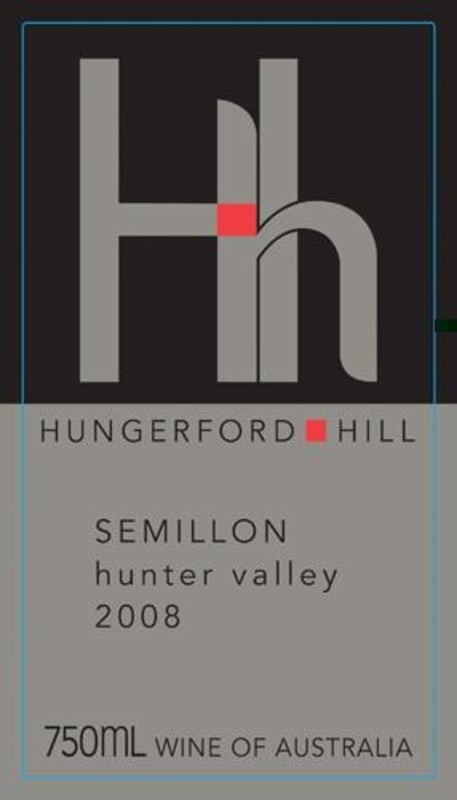 Hungerford Hill Semillon 2008 Front Label