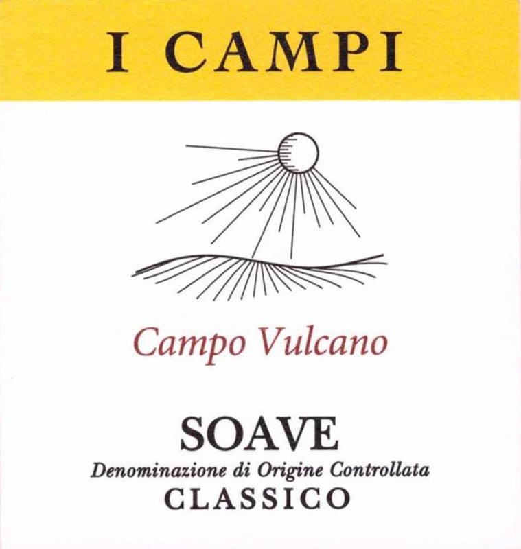 I Campi Soave Classico Campo Vulcano 2013 Front Label