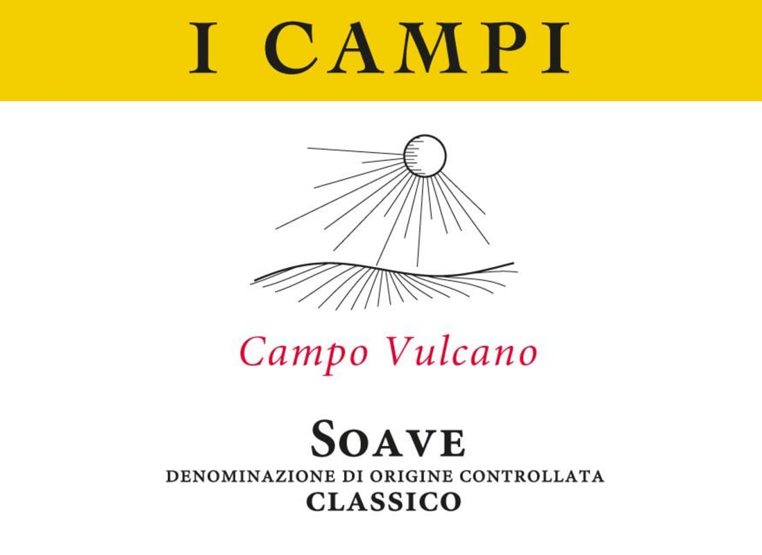 I Campi Soave Classico Campo Vulcano 2009 Front Label