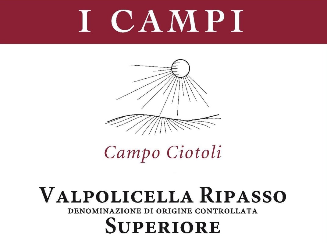 I Campi Valpolicella Ripasso Superiore Campo Ciotoli 2011 Front Label