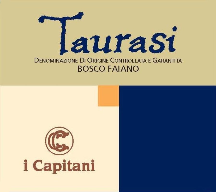 I Capitani Taurasi Bosco Faiano 2011 Front Label