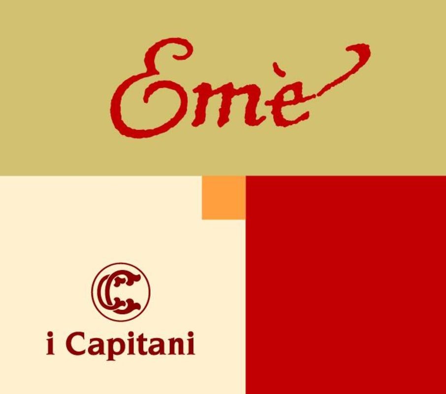 I Capitani Irpinia Eme Rosso 2010 Front Label