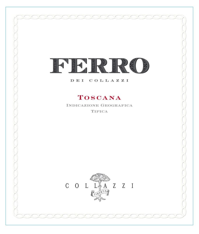 I Collazzi Toscana Ferro 2012 Front Label