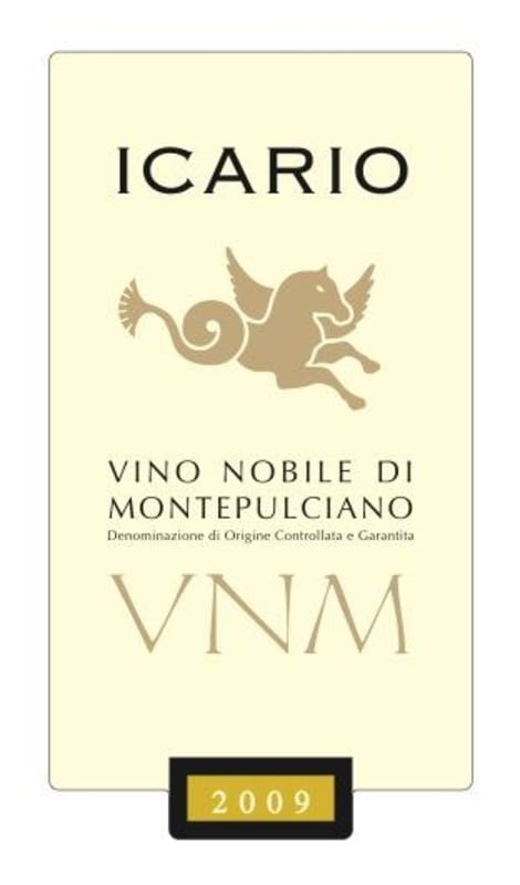 Icario Vino Nobile di Montepulciano 2009 Front Label