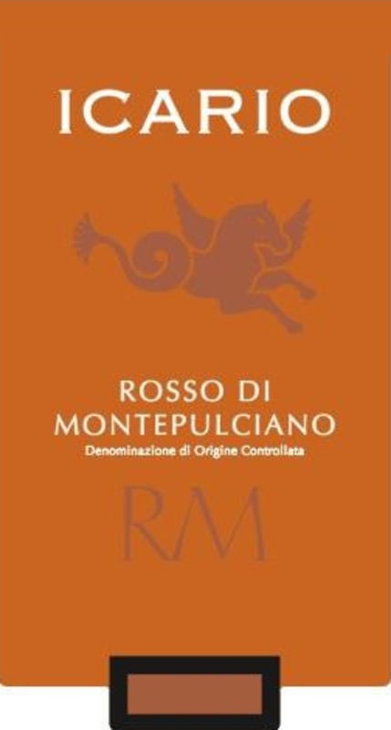 Icario Rosso di Montepulciano 2012 Front Label