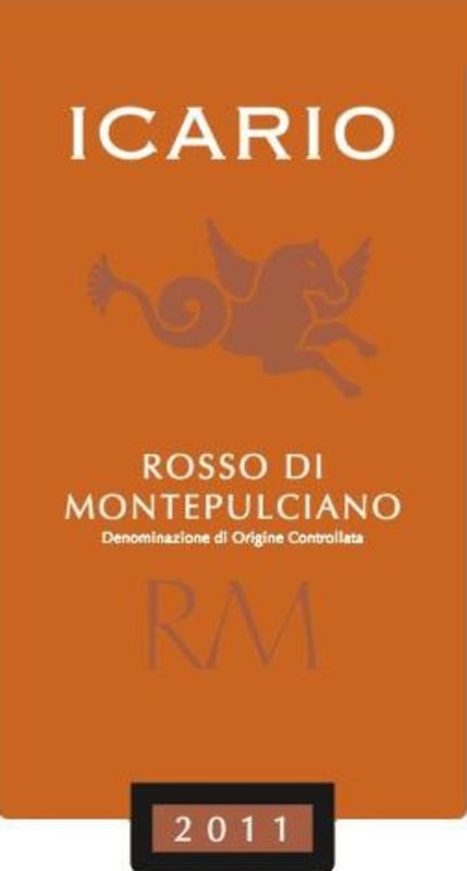 Icario Rosso di Montepulciano 2011 Front Label