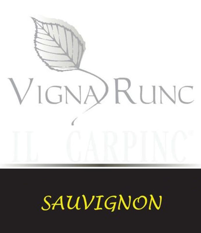 Il Carpino Vigna Runc Sauvignon 2013 Front Label