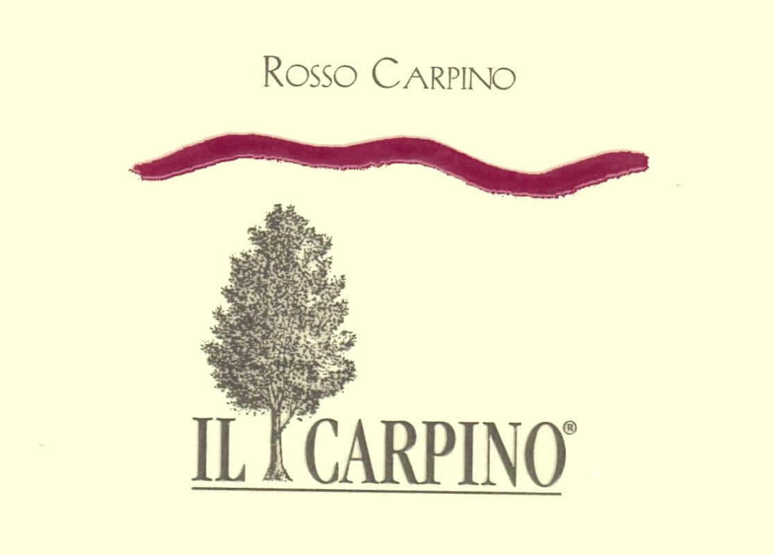 Il Carpino Rosso Carpino 2012 Front Label