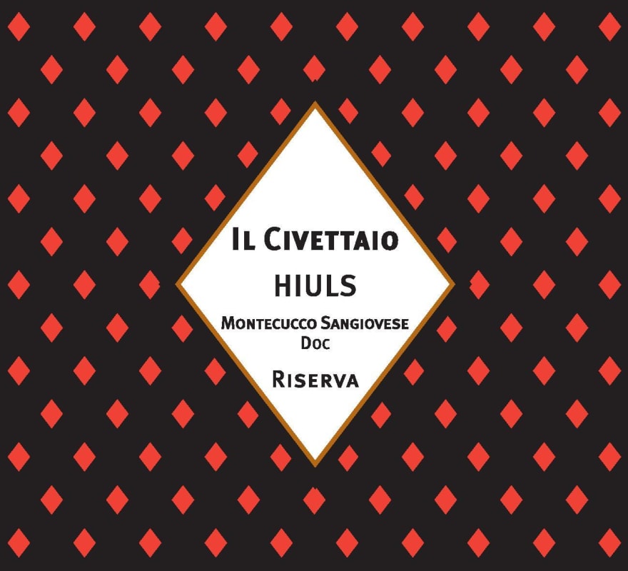 Il Civettaio Montecucco Sangiovese Riserva 2007 Front Label