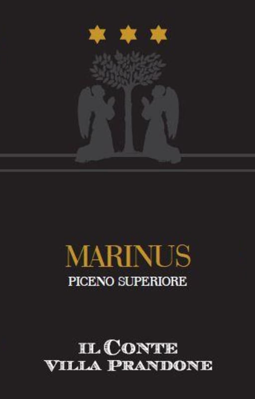 Il Conte Villa Prandone Rosso Piceno Marinus Superiore 2013 Front Label