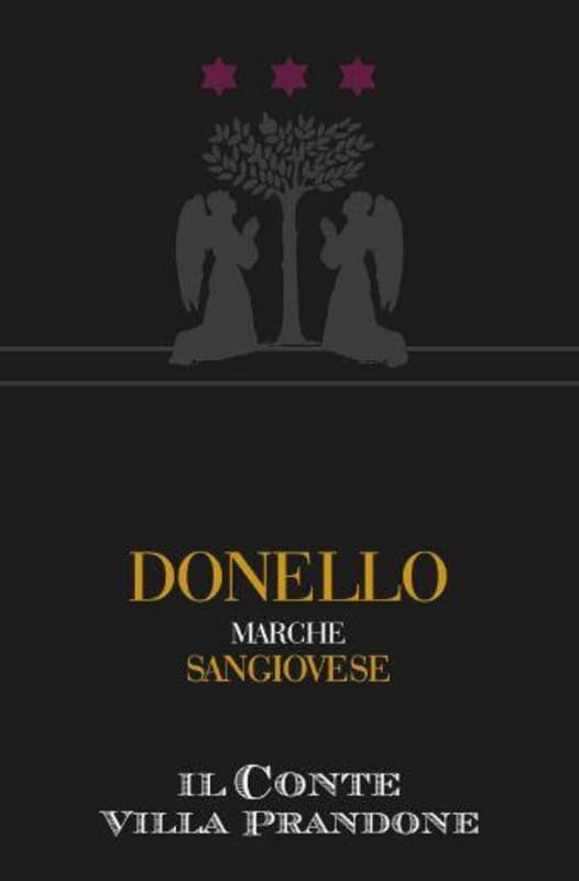 Il Conte Villa Prandone Marche Donello Sangiovese 2014 Front Label