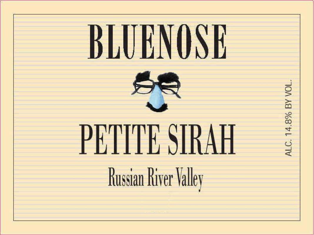 Bluenose Wines Petite Sirah 2012 Front Label