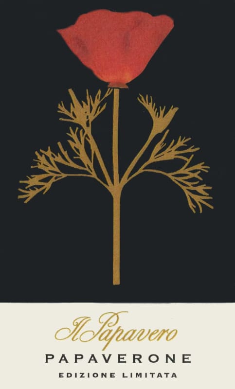 Il Papavero Sicilia Papaverone Edizione Limitata 2011 Front Label