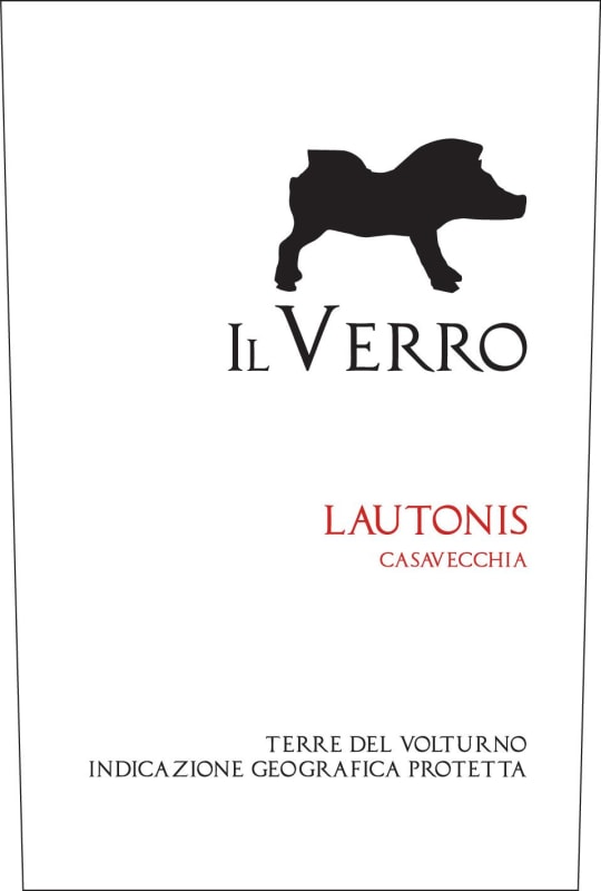 Il Verro Terre del Volturno Lautonis Casavecchia 2014 Front Label