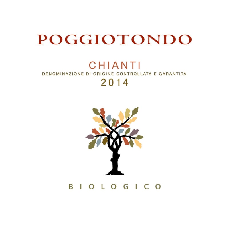 Poggiotondo Chianti 2014 Front Label