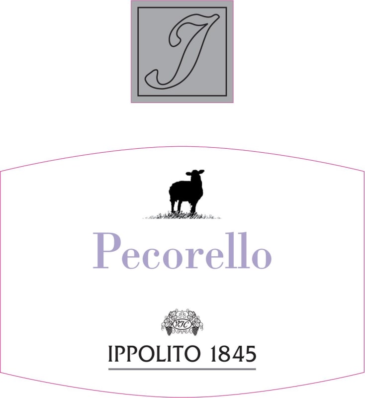 Ippolito 1845 Calabria Pecorello 2015 Front Label