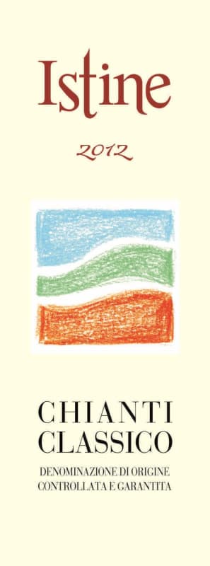 Istine Chianti Classico 2012 Front Label