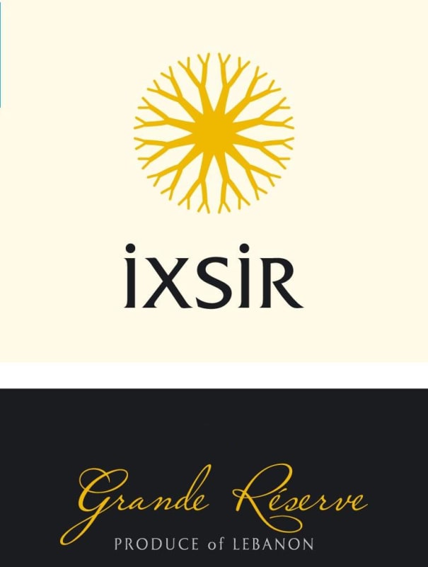 IXSIR Winery Grande Reserve White 2013 Front Label
