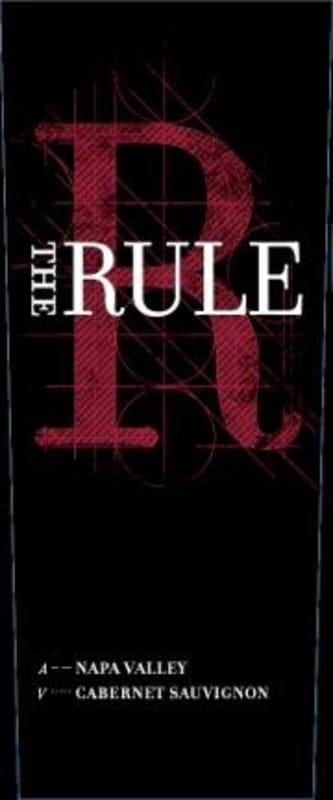 The Rule Cabernet Sauvignon 2014 Front Label