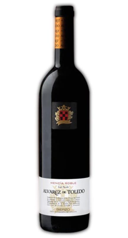 Vinos de Arganza Alvarez de Toledo Mencia Roble 2013 Front Bottle Shot