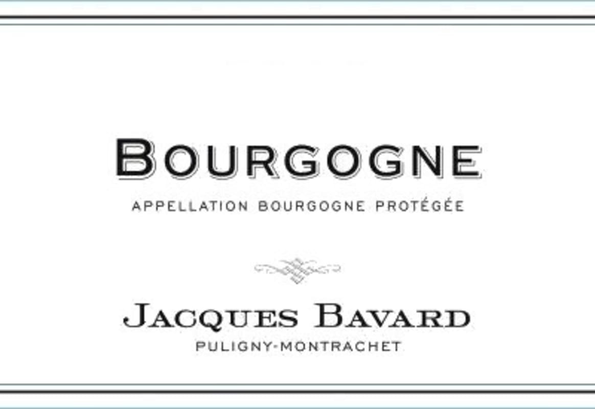 Jacques Bavard Bourgogne Blanc 2014 Front Label