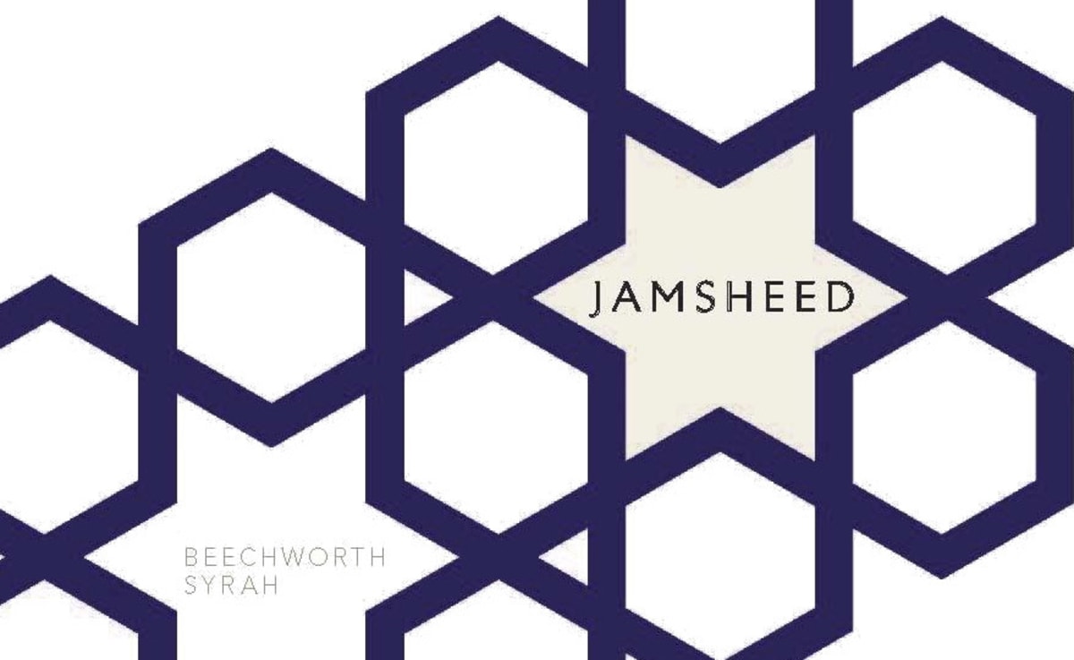 Jamsheed Syrah 2014 Front Label