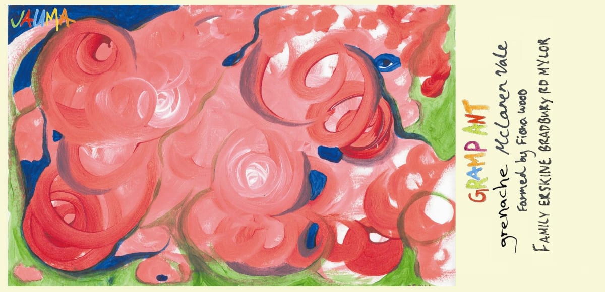 Jauma Gramp Ant Grenache 2014 Front Label