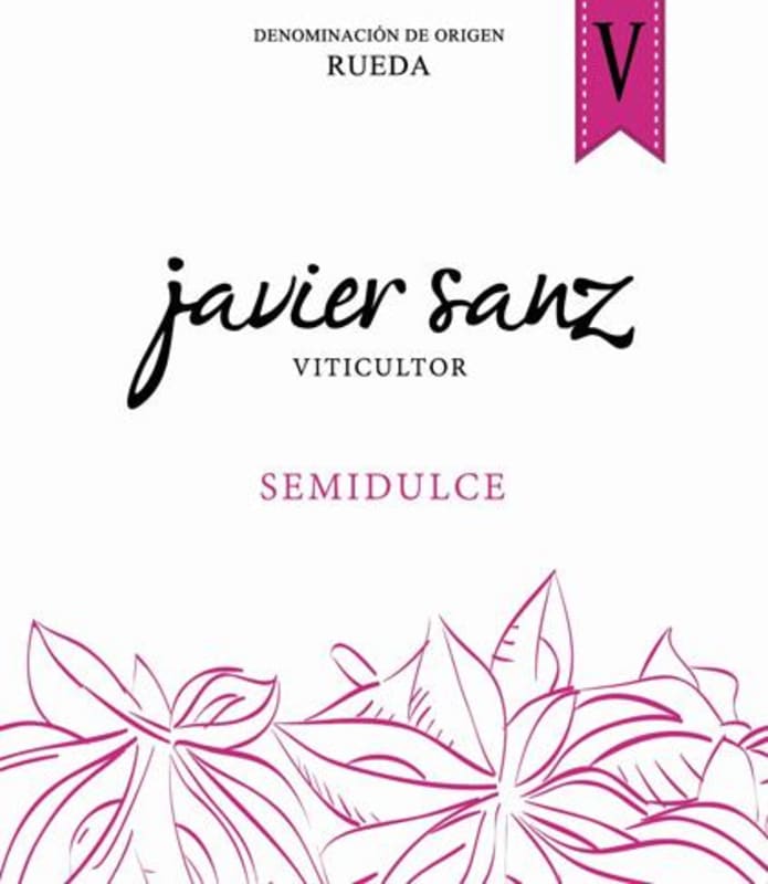 Javier Sanz Viticultor Semidulce 2014 Front Label