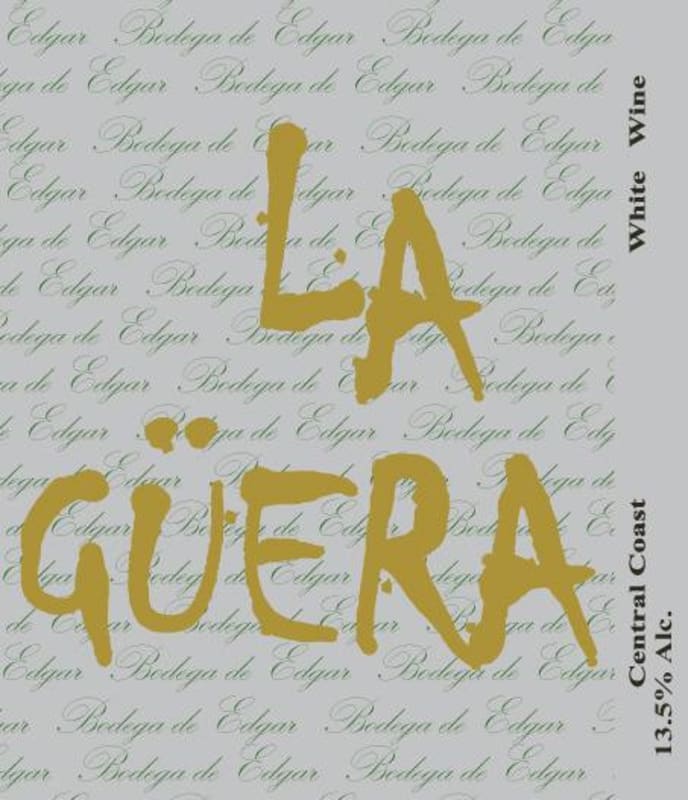Bodega de Edgar La Guera White 2014 Front Label