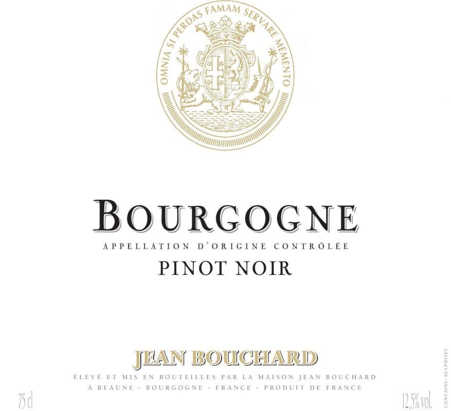 Jean Bouchard Bourgogne Pinot Noir 2013 | Wine.com