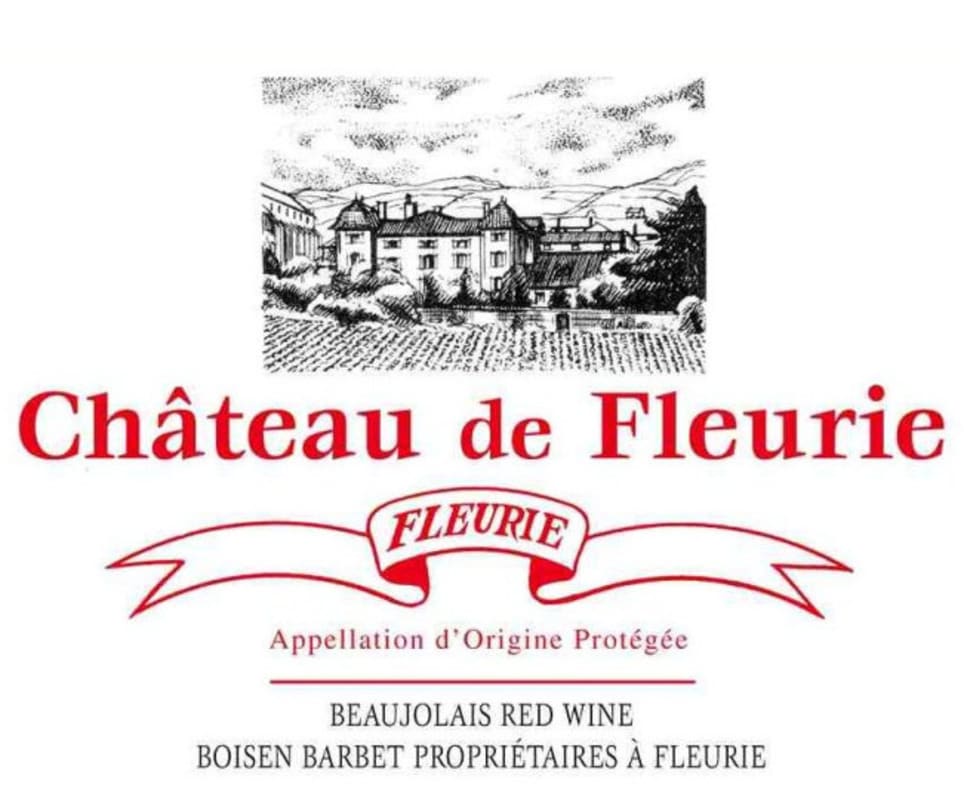 Jean Loron Chateau de Fleurie 2014 Front Label