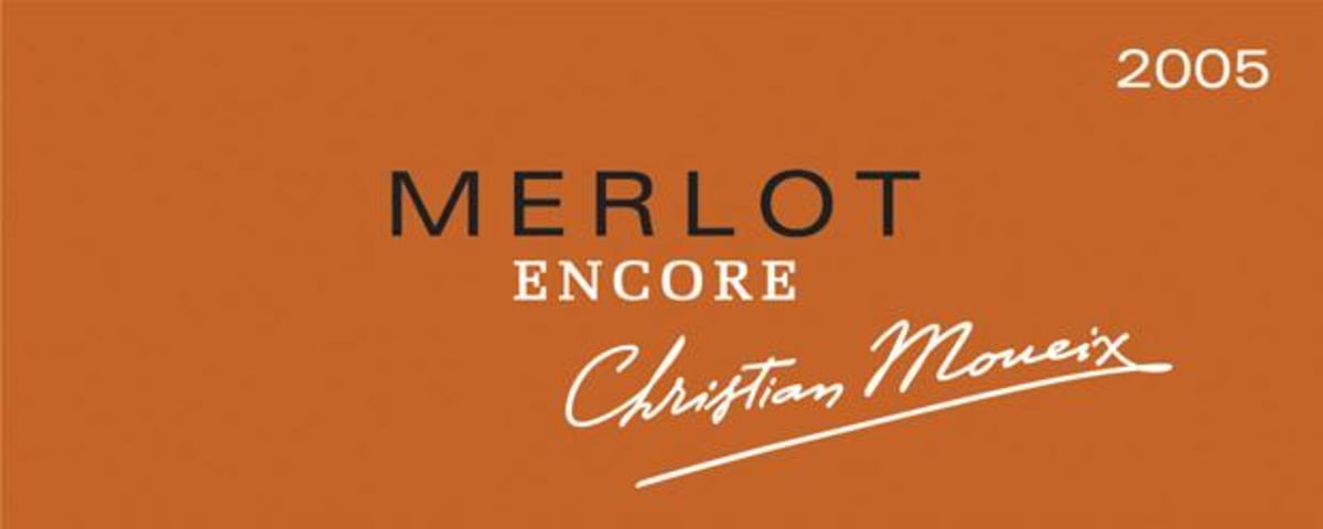 Jean Pierre Moueix Vins Christian Moueix Encore Merlot 2005 Front Label