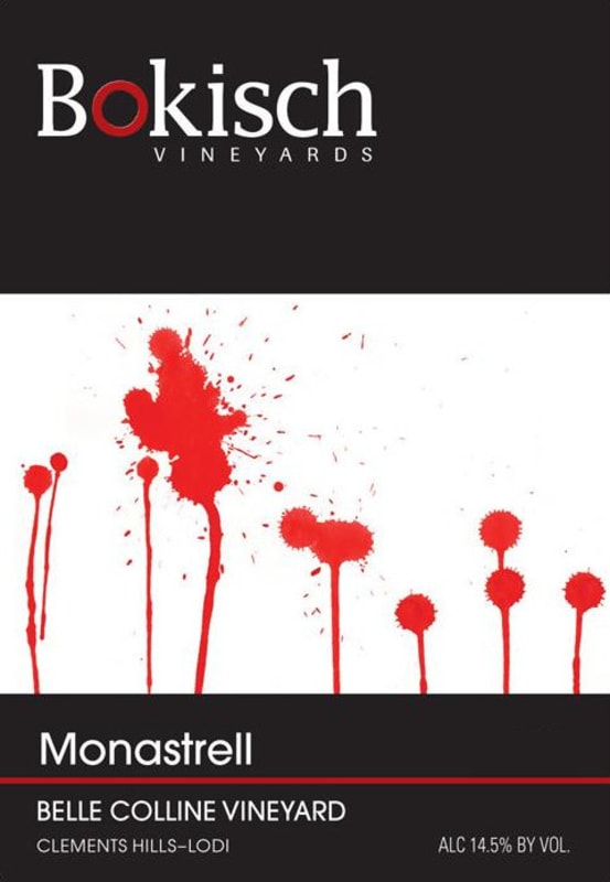 Bokisch Vineyards Belle Colline Vineyard Monastrell 2014 Front Label