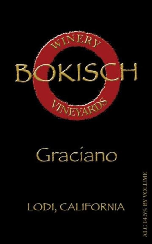 Bokisch Vineyards Graciano 2012 Front Label