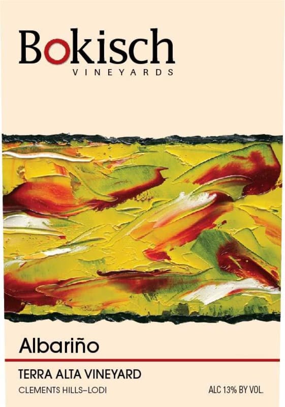 Bokisch Vineyards Terra Alta Vineyard Clements Hills Albarino 2014 Front Label