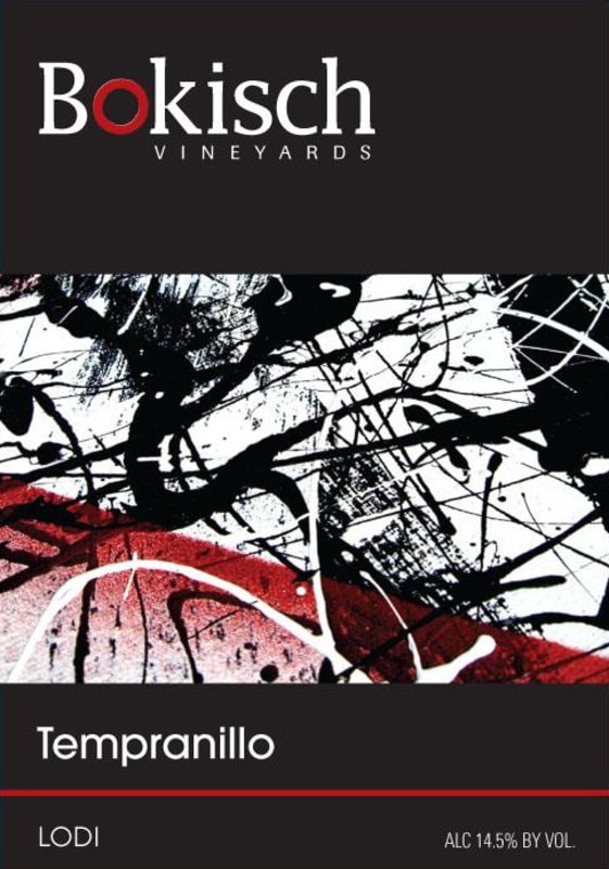 Bokisch Vineyards Tempranillo 2012 Front Label