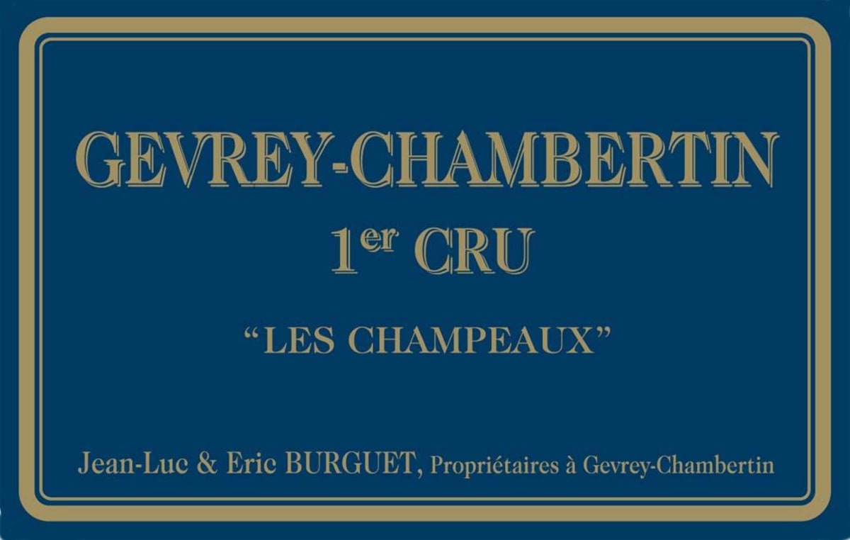Jean-Luc & Eric Burguet Gevrey-Chambertin Les Champeaux Premier Cru 2012 Front Label