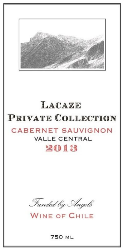 Jean-Pascal Lacaze Private Collection Cabernet Sauvignon 2013 Front Label