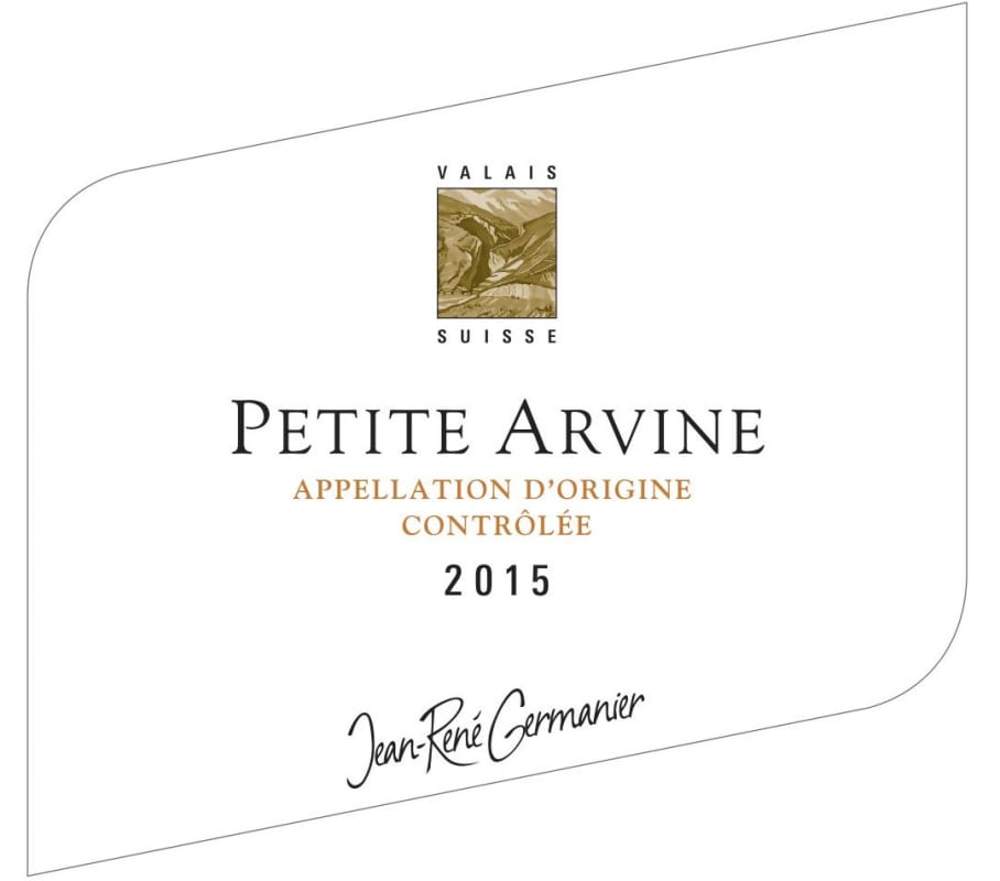 Jean-Rene Germanier Balavaud Petite Arvine du Valais Classique 2015 Front Label