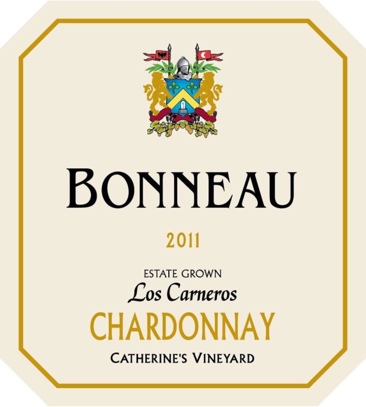 Bonneau Wines Catherine Vineyard Chardonnay 2011 Front Label