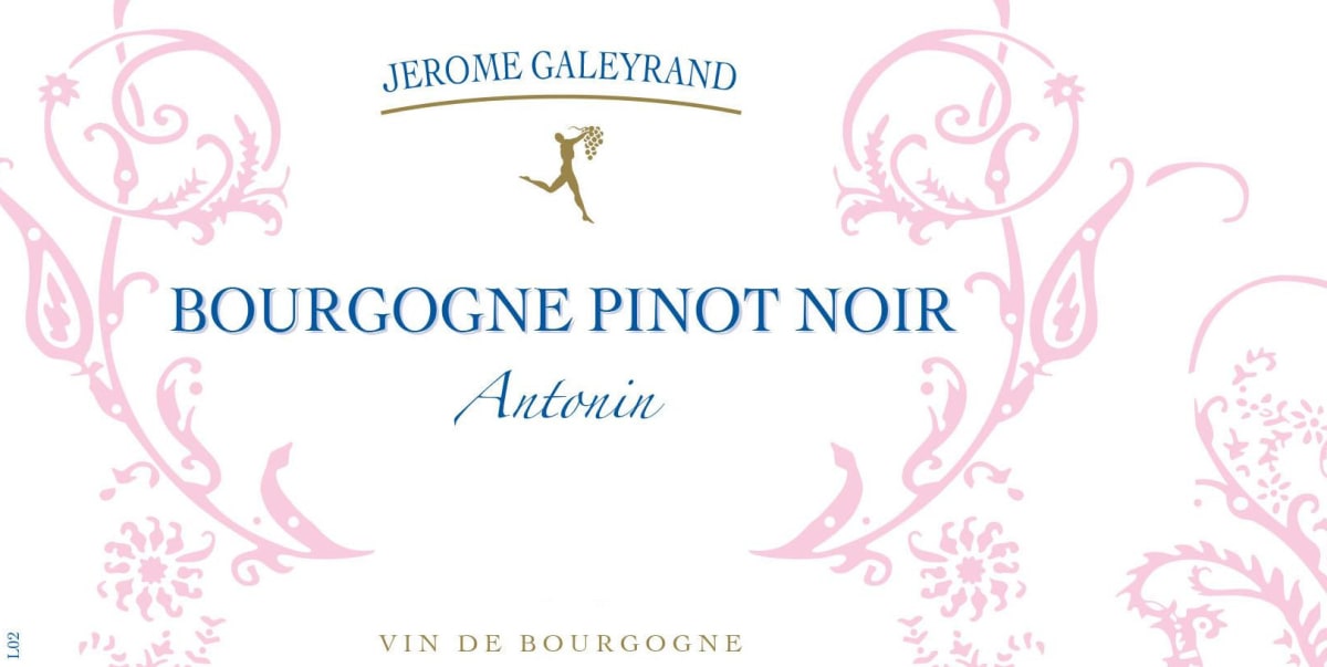 Jerome Galeyrand Pinot Noir Cuvee Antonin 2014 Front Label