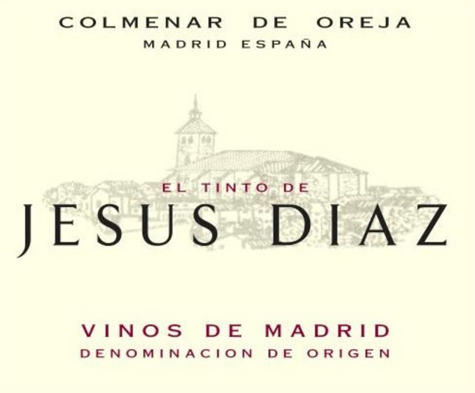 Jesus Diaz Winery Tinto 2014 Front Label
