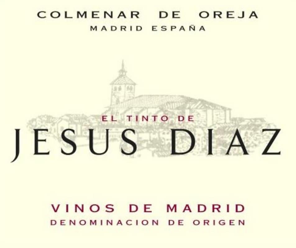 Jesus Diaz Winery Tinto 2010 Front Label
